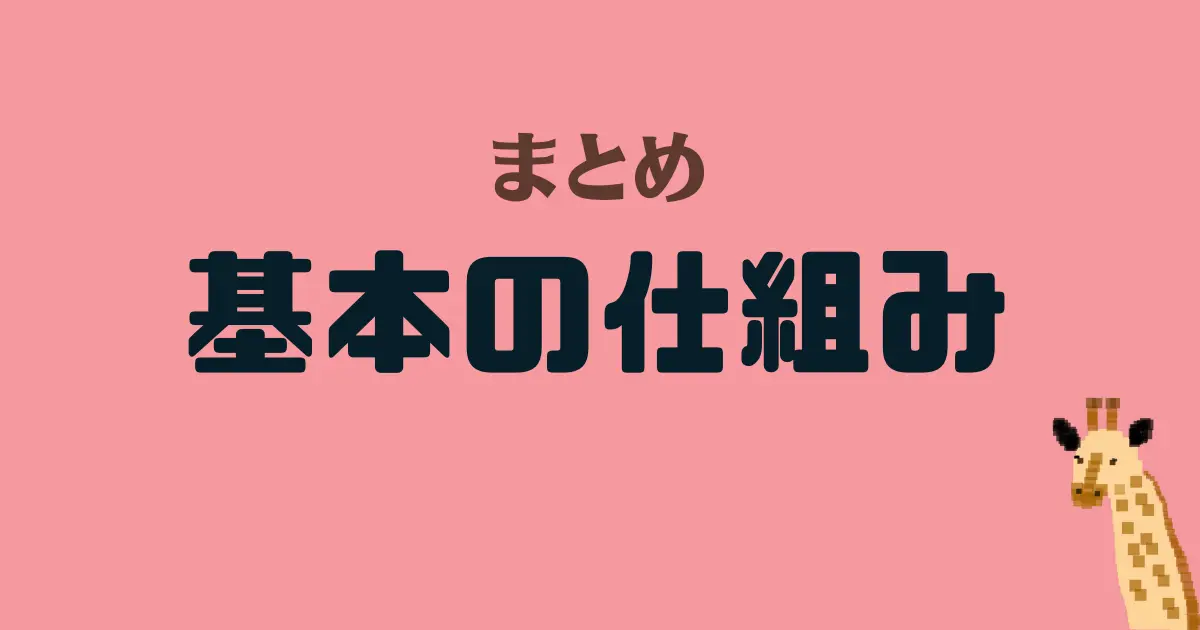 キホンの仕組み